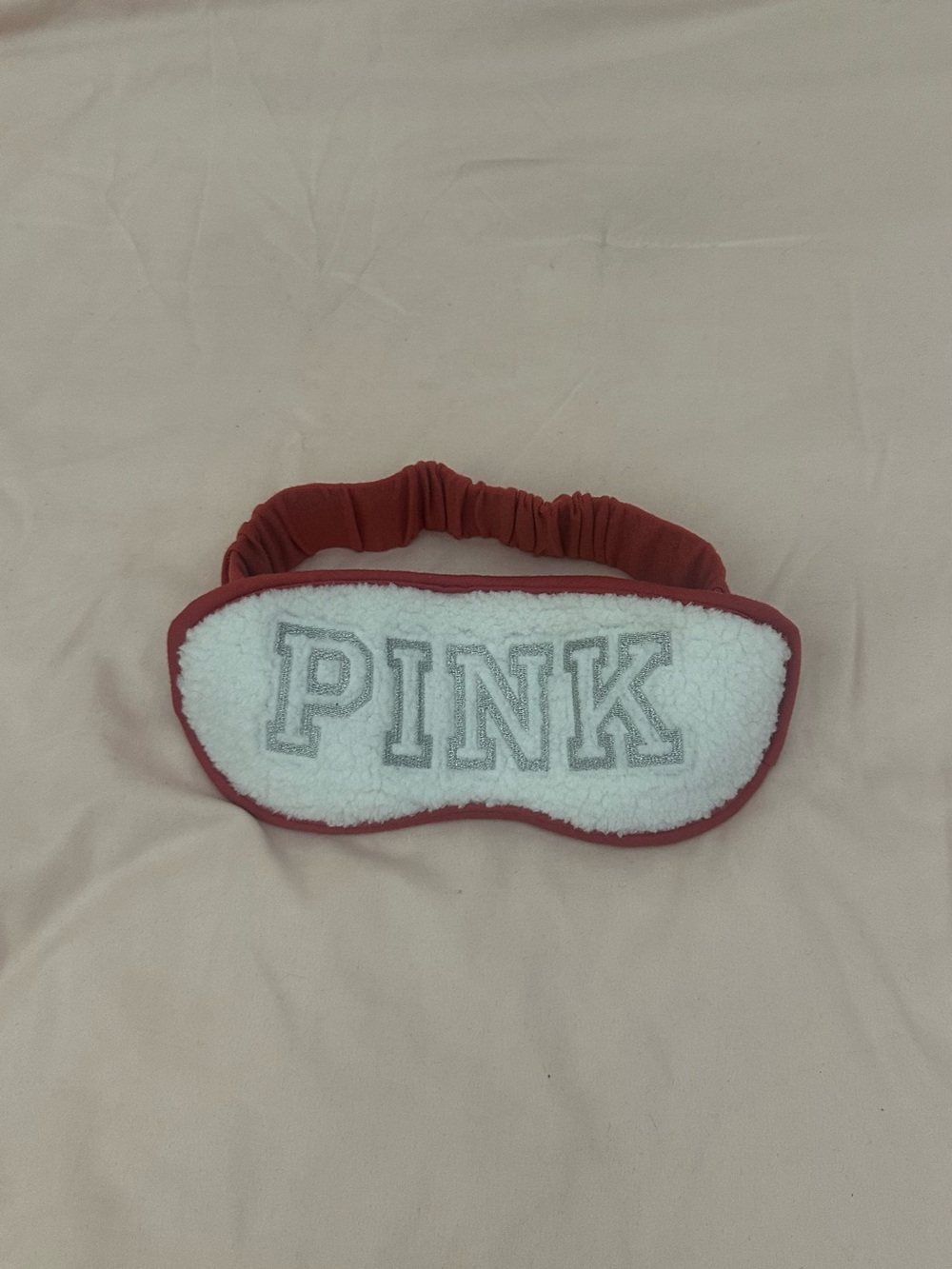 PINK Sherpa Sleep Mask